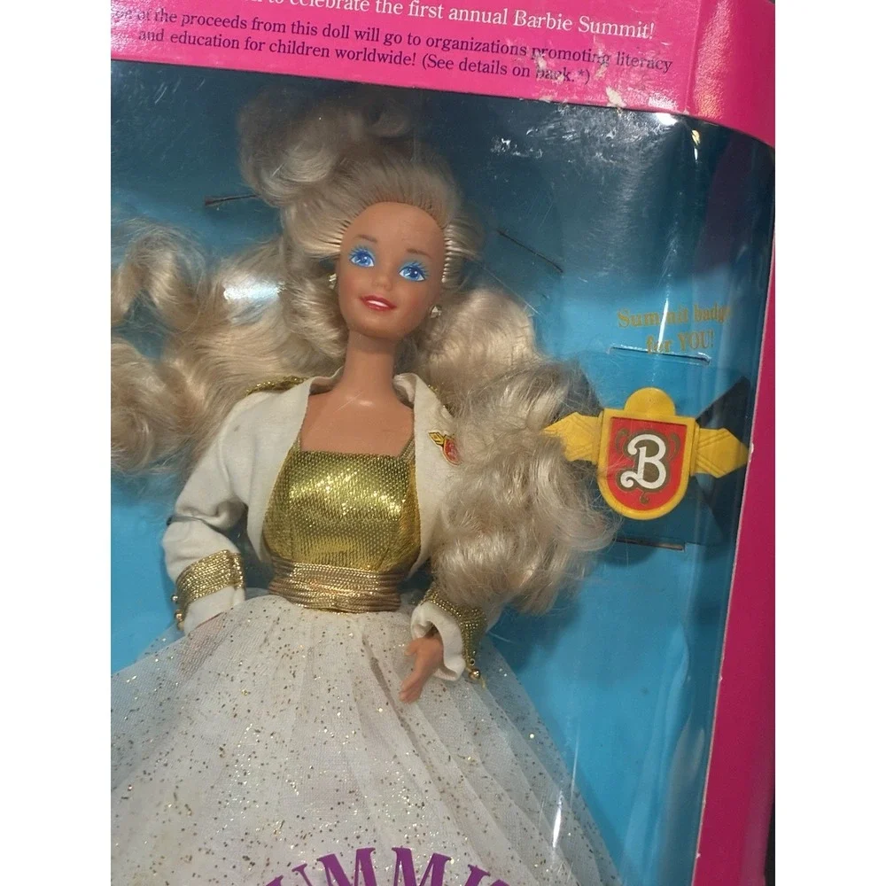 Vtg Summit Barbie 1990 Mattel 7027